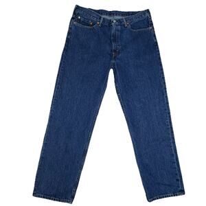 Levi's 550 Men's Relaxed Fit Tapered Leg Jeans 38x32 Med Wash Denim Y2K